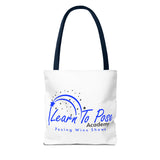 Learn To Pose Academy Tote Bag
