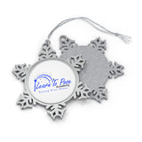 Ornament - Learn to Pose Academy Pewter Snowflake