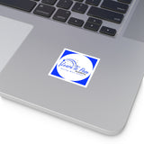 Learn to Pose Academy Square Vinyl Stickers